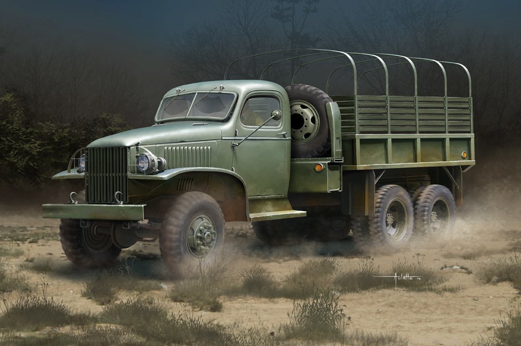 1/35 CCKW-352 Steel Cargo Truck