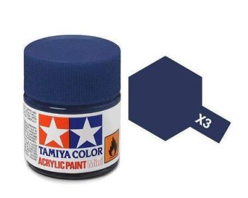 Acrylic Mini X-3 Royal Blue 10ml.