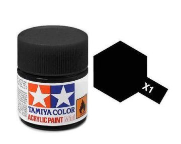 Acrylic Mini X-1 Black 10ml.