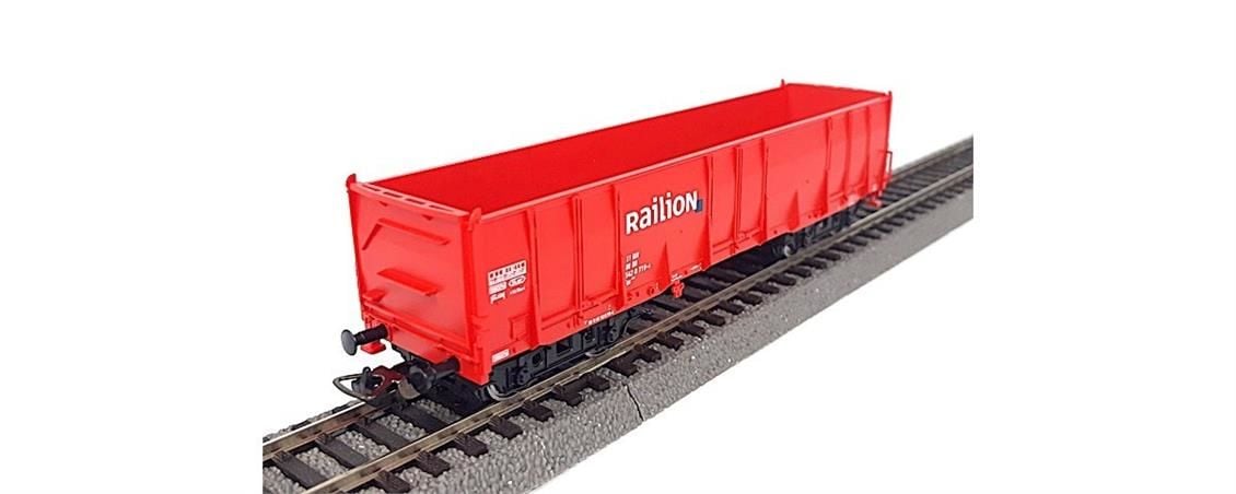 Piko 57750 1/87 Ölçek, DB AG V, Railion, Yüksek Kenarlı, Model Tren Yük Vagonu