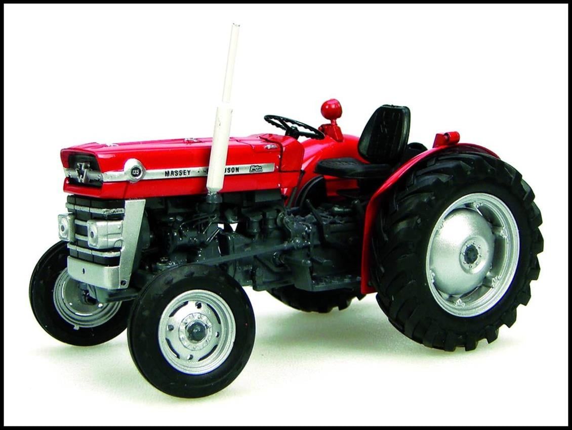 Universal Hobbies UH2785 1/32 Ölçek, Massey Ferguson 135 Traktör Sergilemeye Hazır Metal Tarımsal Makina Modeli