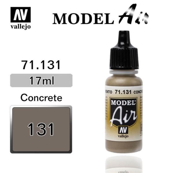 Vallejo 71131 17 ml. Concrete, Model Air Serisi Model Boyası