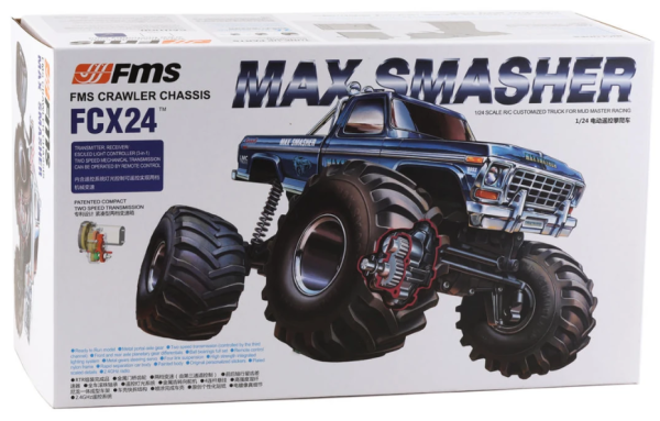 FMS FCX24 Smasher RTR 1/24 Electric Monster Truck V2