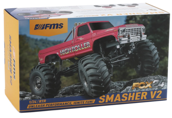 FMS FCX24 Smasher RTR 1/24 Electric Monster Truck V2