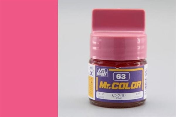 Mr.Hobby C-063 10 ml. Pink, Mr.Color Serisi Model Boyası