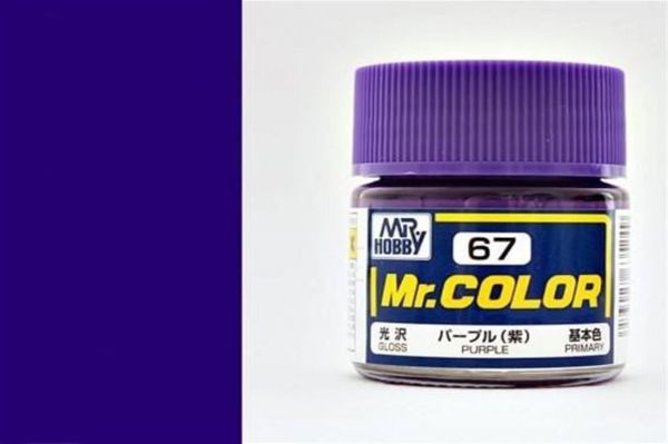 Mr.Hobby C-067 10 ml. Purple, Mr.Color Serisi Model Boyası