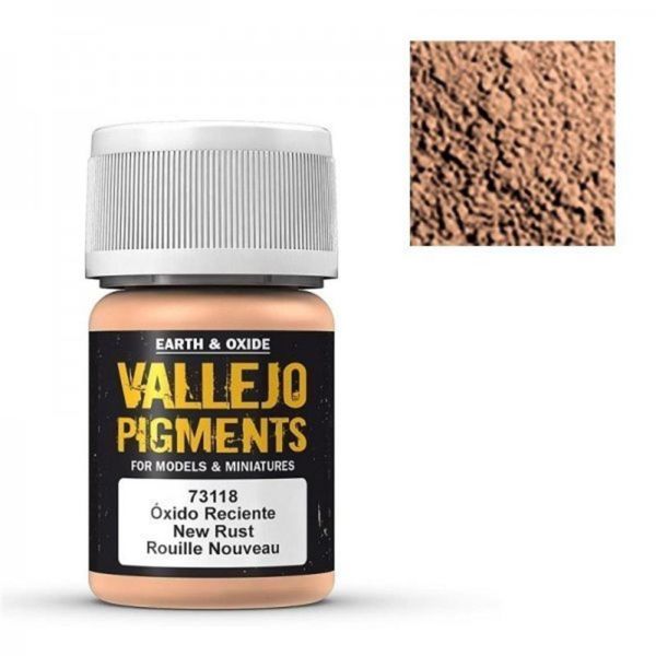 Vallejo 73118 35 ml. Fresh Rust, Model Boyası Pigmenti