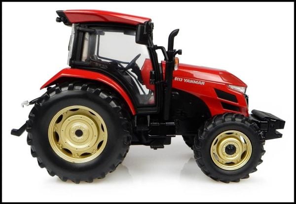 Universal Hobbies UH4889 1/32 Ölçek, Yanmar Traktör, Sergilemeye Hazır Metal Tarımsal Makina Modeli