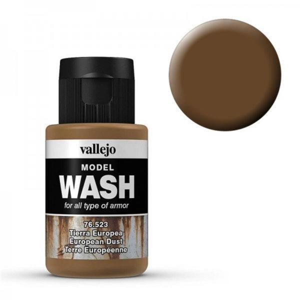 Vallejo 76523 35 ml. European Dust, Wash Serisi Model Boyası