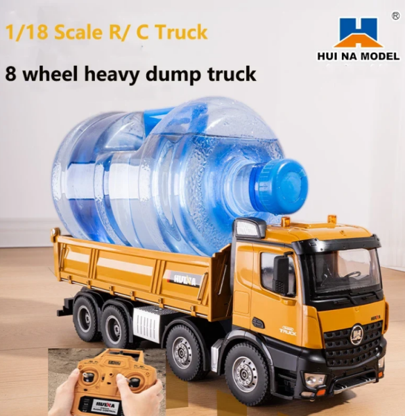 HUINA 1536 1/14 8x4 DUMP TRUCK (2024 MODEL)