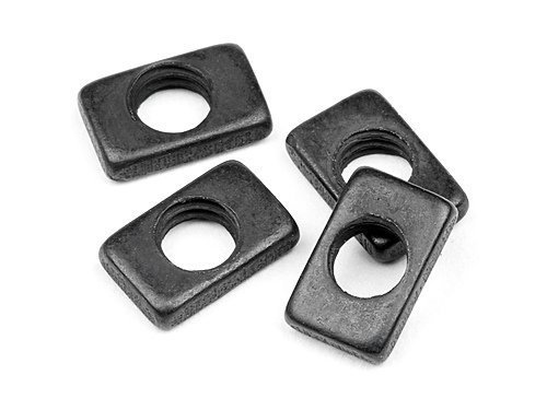 STEERING NUT 3mm (4pcs) WR8 &BULLET SERIES