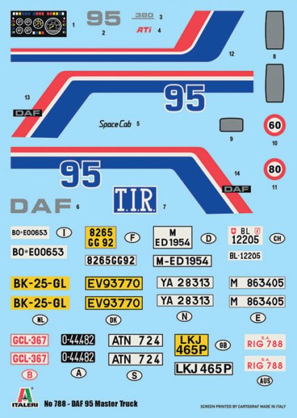 DAF 95 MASTER TRUCK