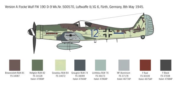 FOCKE WULF FW-190 D-9