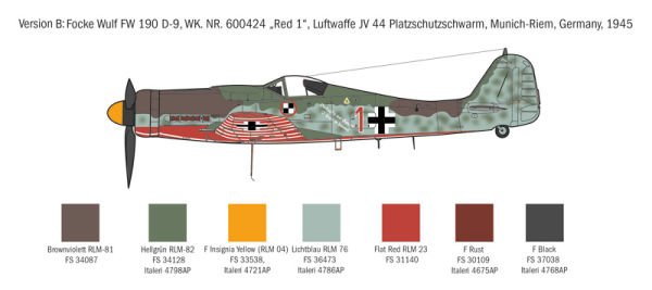 FOCKE WULF FW-190 D-9