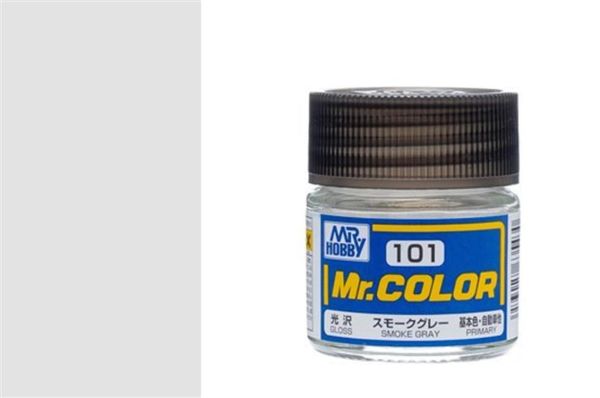 Mr.Hobby C-101 10 ml. Smoke Gray, Mr.Color Serisi Model Boyası