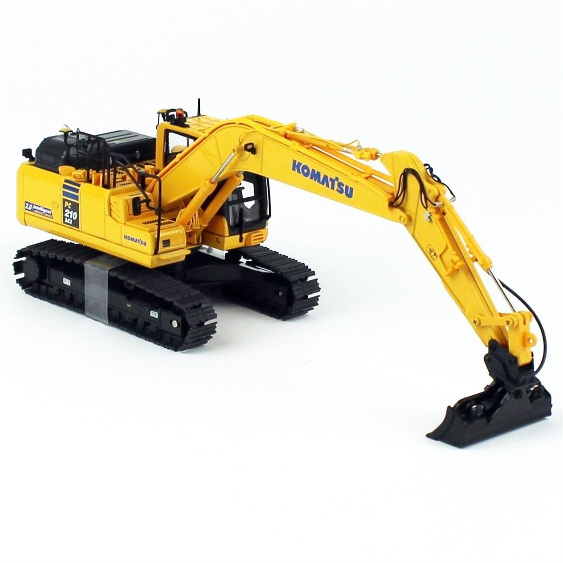 Universal Hobbies UH8157 1/50 Ölçek, Komatsu PC210 Lci-11 IMC 2.0 Ekskavatör, Sergilemeye Hazır Metal İş Makinası Modeli