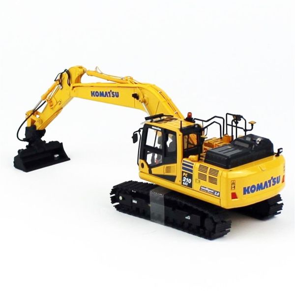 Universal Hobbies UH8157 1/50 Ölçek, Komatsu PC210 Lci-11 IMC 2.0 Ekskavatör, Sergilemeye Hazır Metal İş Makinası Modeli