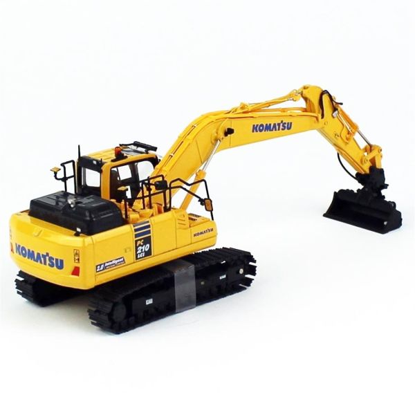 Universal Hobbies UH8157 1/50 Ölçek, Komatsu PC210 Lci-11 IMC 2.0 Ekskavatör, Sergilemeye Hazır Metal İş Makinası Modeli