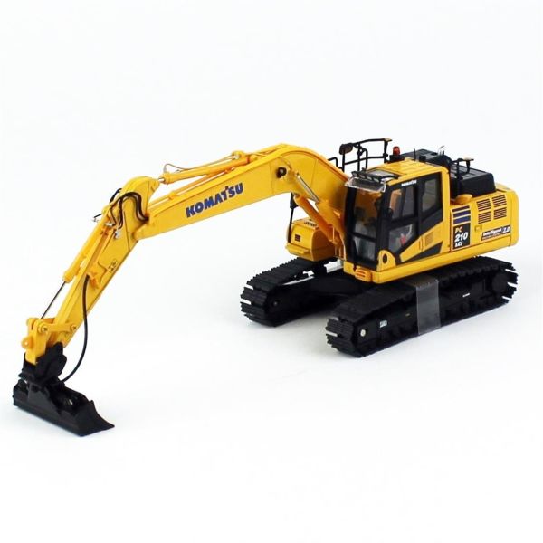 Universal Hobbies UH8157 1/50 Ölçek, Komatsu PC210 Lci-11 IMC 2.0 Ekskavatör, Sergilemeye Hazır Metal İş Makinası Modeli