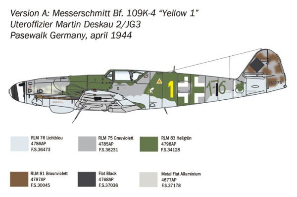 MESSERSCHMITT BF-109 K4