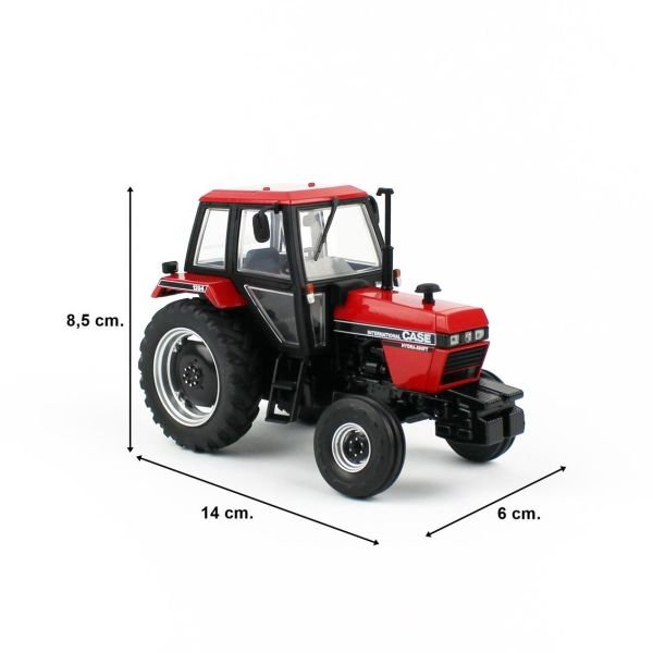 Universal Hobbies UH6471 1/32 Ölçek, Case IH 1394 2wd Traktör, Sergilemeye Hazır Metal İş Makinası Modeli