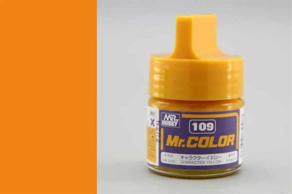 Mr.Hobby C-109 10 ml. Character Yellow, Mr.Color Serisi Model Boyası