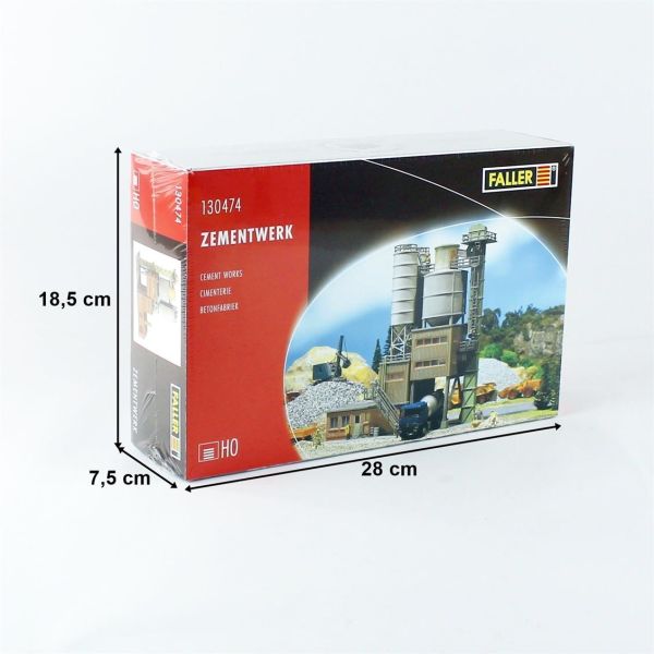 Faller 130474 1/87 Ölçek, Beton Santralı, Plastik Model Kiti