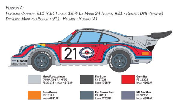 PORSCHE CARRERA RSR TURBO