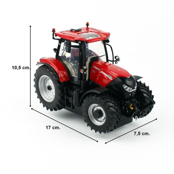 Universal Hobbies UH6449 1/32 Ölçek, Case IH Puma 165 CVX 2023 Traktör, Sergilemeye Hazır Metal İş Makinası Modeli