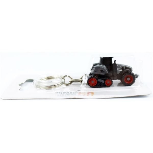 Universal Hobbies UH5873 Claas Axion 960 Terra Gri Traktör, Metal Anahtarlık