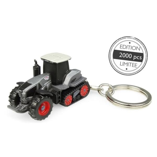 Universal Hobbies UH5873 Claas Axion 960 Terra Gri Traktör, Metal Anahtarlık