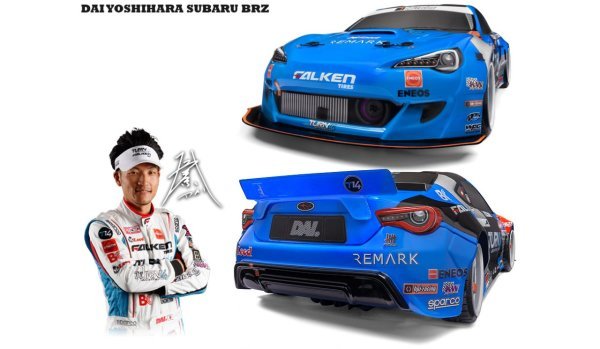 RS4 Sport 3 Drift Dai Yoshihara Subaru BRZ RTR Drift Car