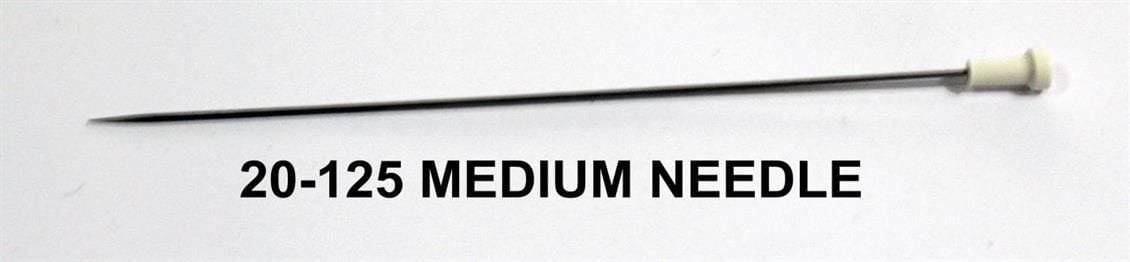 Badger 20-125 No.2 Needle - Medium - White