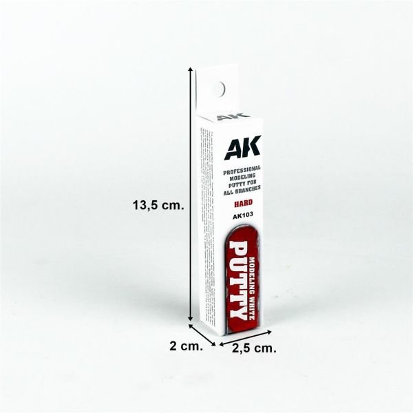 AK Interactive 103 20 ml. Dolgu Macunu, Beyaz