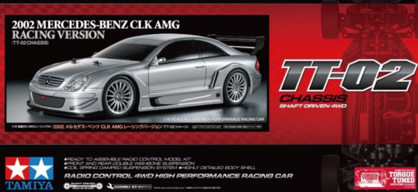 1/10 Mercedes-Benz CLK AMG (TT-02)