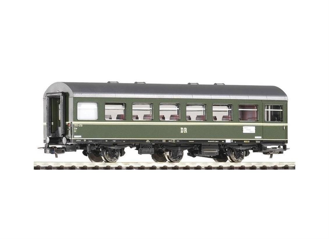 Piko 53080 1/87 Ölçek, DR III, Reko 3 Akslı 2.Sınıf, Model Tren Yolcu Vagonu