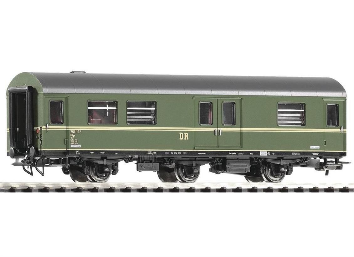 Piko 53082 1/87 Ölçek, DR III, Reko 3 Akslı, Model Tren Bagaj Vagonu