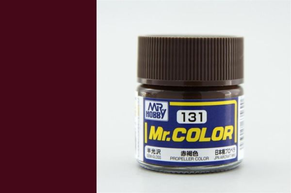 Mr.Hobby C-131 10 ml. Red Brown II, Mr.Color Serisi Model Boyası