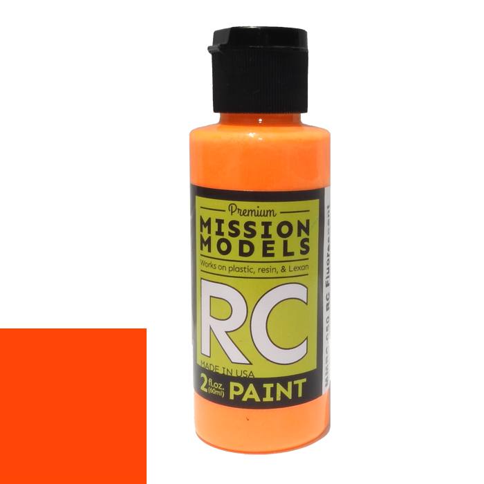 Mission Models MMRC-050 RC Fluorescent Racing Bright Orange Maket Boyası 60ml.