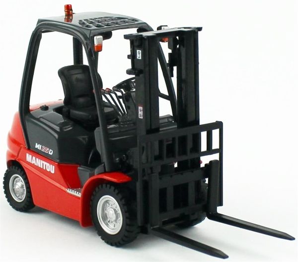 Universal Hobbies UH2949 1/32 Ölçek, Manitou MI 25D Forklift, Sergilemeye Hazır Metal İş Makinası Modeli