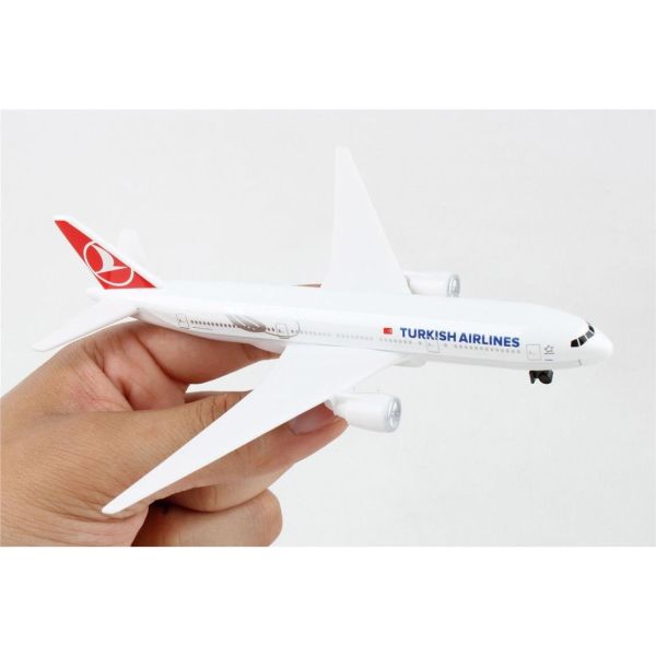 Herpa 86RT-5404 1/500 Ölçek, Turkish Airlines Yolcu Uçağı, Sergilemeye Hazır Model Araç