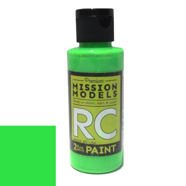 Mission Models MMRC-048 RC Fluorescent Racing Green Maket Boyası 60ml.