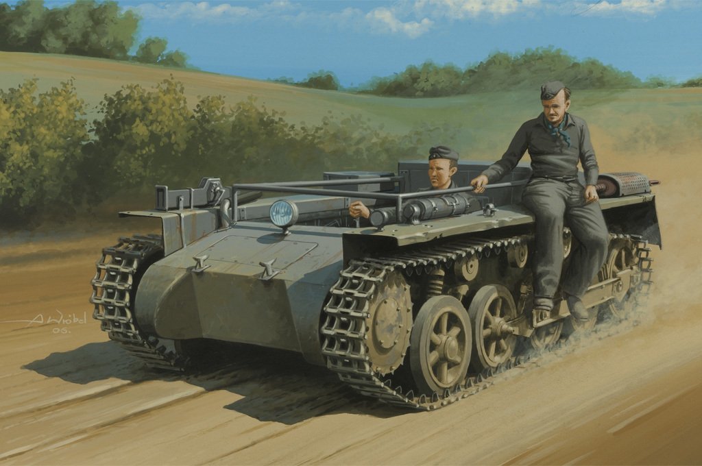 1/35 German Pz.Kpfw. 1 Ausf.A ohne Aufbau