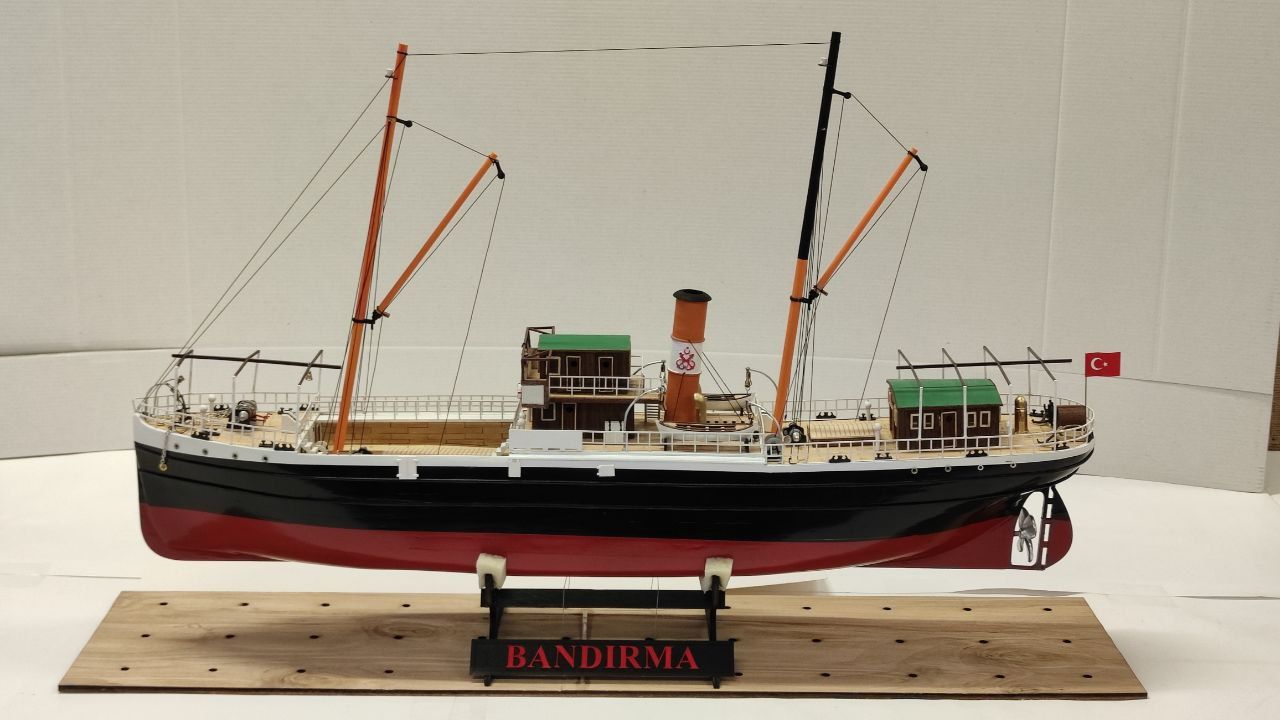 Türkmodel-Bandırma Vapuru 1/87