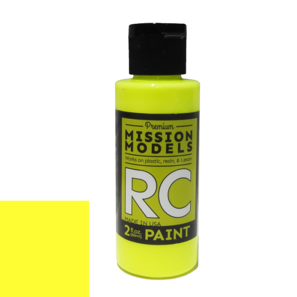 Mission Models MMRC-043 RC Fluorescent Racing Yellow Maket Boyası 60ml.