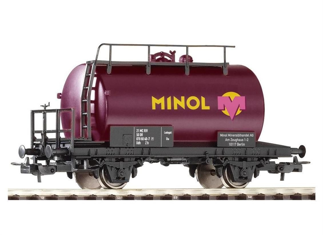 Piko 57754 1/87 Ölçek, DR IV, MINOL, Model Tren Tanker Vagonu