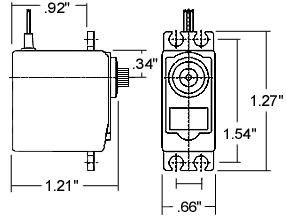 Mighty Mini Servo Metal Dişlili