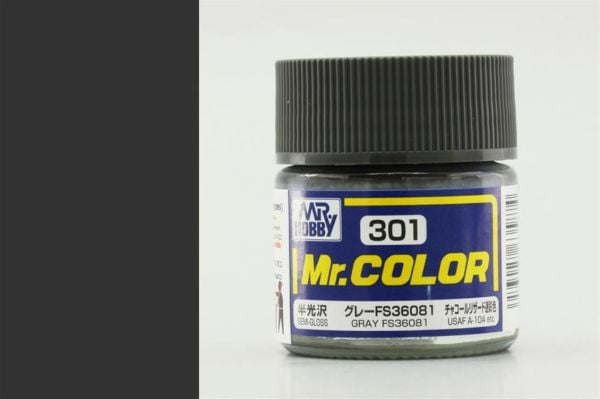 Mr.Hobby C-301 10 ml. Gray FS36081, Mr.Color Serisi Model Boyası