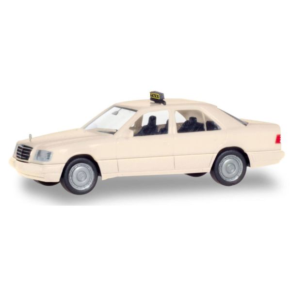 Herpa 094184 1/87 Ölçek, Mercedes-Benz E-Class (W124) Taksi, Sergilemeye Hazır Model Araç