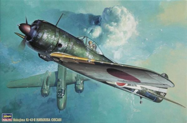 Hasegawa ST3 8053 1/32 Ölçek, Ki-43-II Hayabusa (Oscar), Savaş Uçağı, Plastik Model kiti